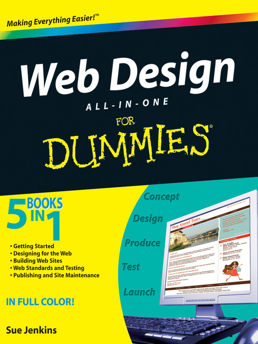 Title details for Web Design All-in-One For Dummies by Sue Jenkins - Available